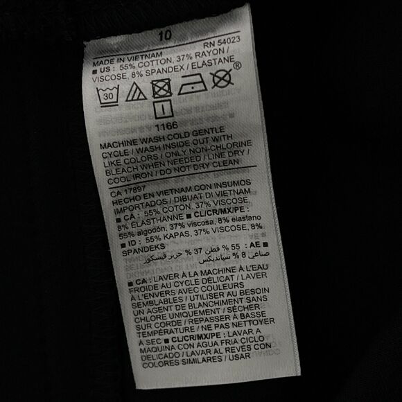 Old Navy Maternity Side Panel Pixie Ankle Pants Women's Size 10 - Picture 6 of 9